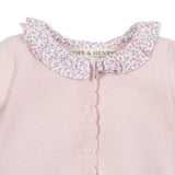 Organic Ruffle Collar Sweater Romper from Hope & Henry
