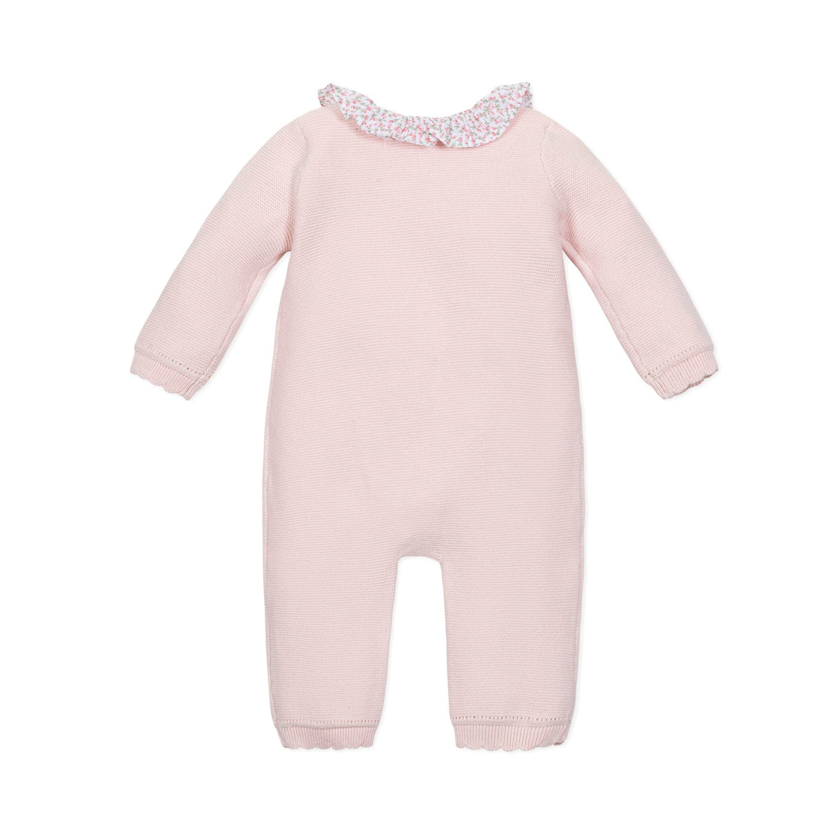 Organic Ruffle Collar Sweater Romper from Hope & Henry