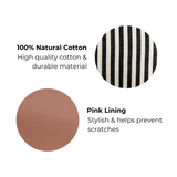 Couture Jewelry Roll, Medium, Striped From Bag-all