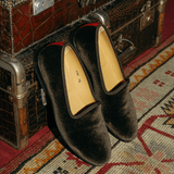 Men's Brown Velvet Slipper II from Del Toro Shoes
