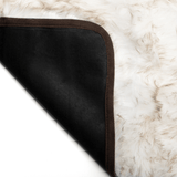 PupProtector™ Waterproof Bed Runner - White with Brown Accents from Paw.com