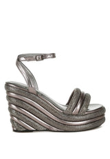 My Bliss Rhinestone Studded Wedge Sandals from My Pampered Life Seattle