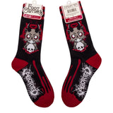 FootClothes x Aborted Death Kitty Crew Socks from FootClothes