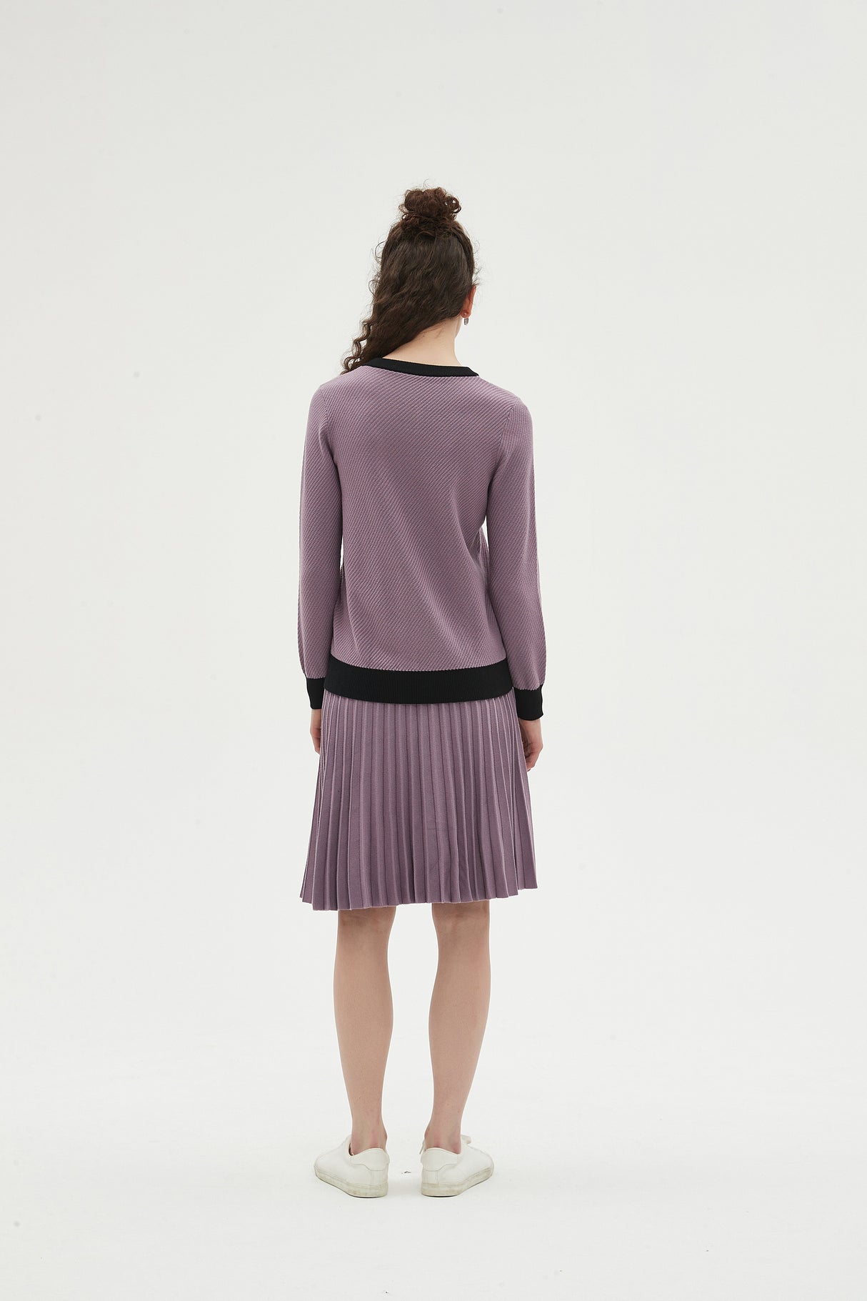 MM YEAR ROUND PLEATED - DUSTY LAVENDER from Mia Mod