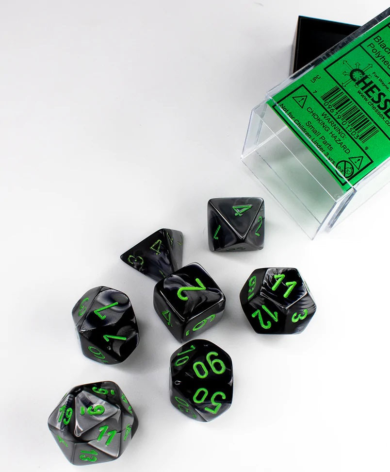 CHESSEX: POLYHEDRAL Gemini DICE SETS From PunkOuter Games