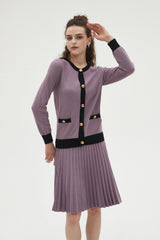 MM YEAR ROUND PLEATED - DUSTY LAVENDER from Mia Mod
