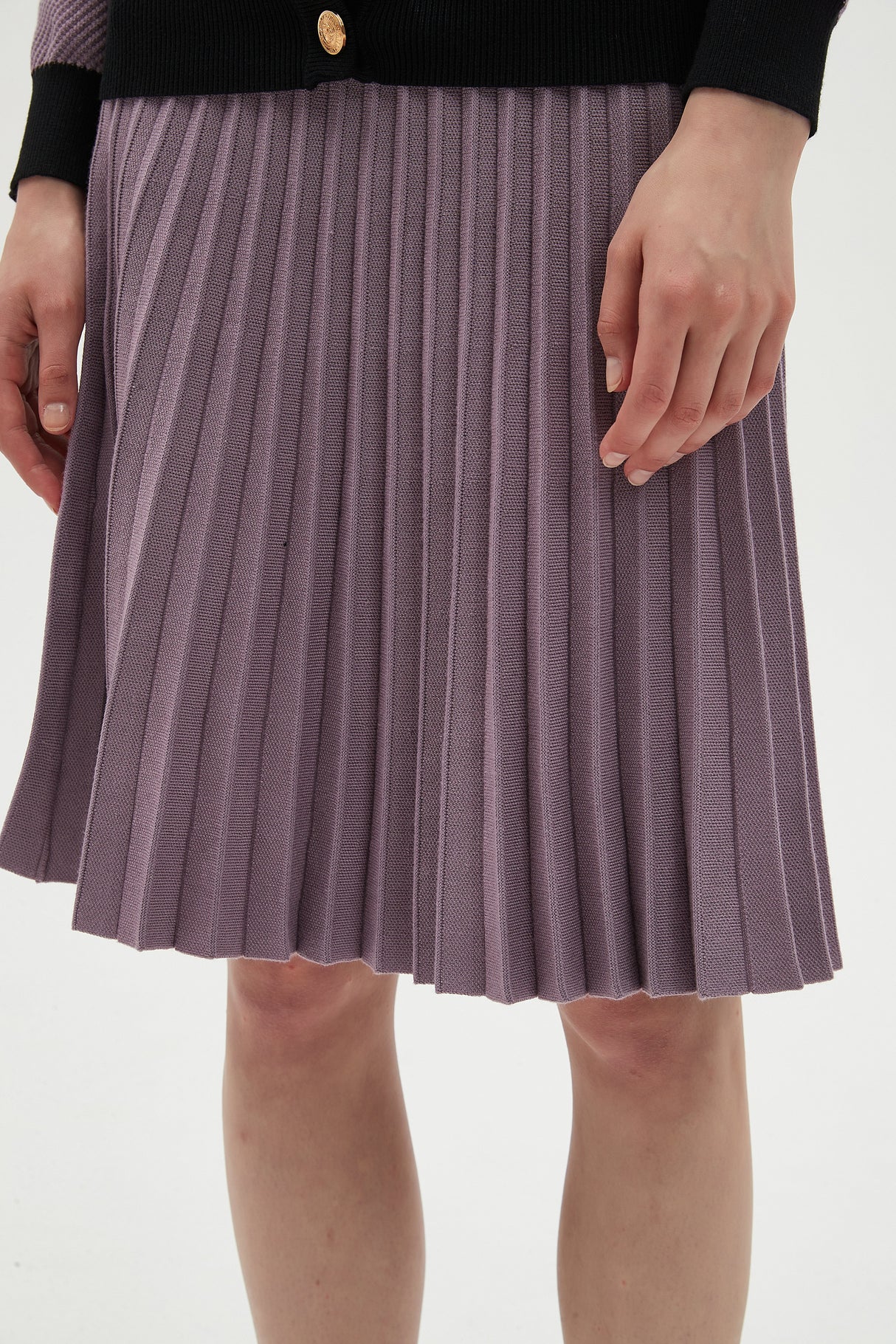MM YEAR ROUND PLEATED - DUSTY LAVENDER from Mia Mod