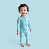 CAPRI BLUE RIB DREAM ROMPER from DREAM BIG LITTLE CO
