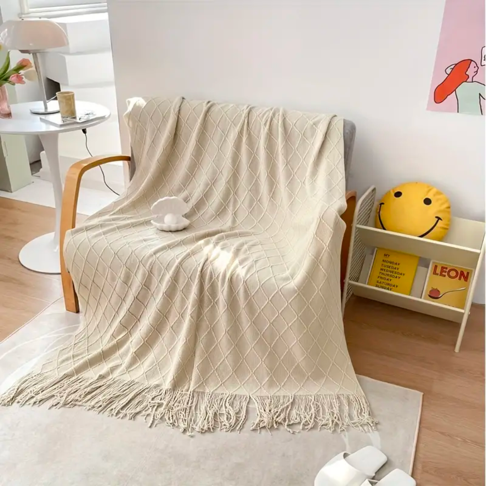 Sunset Siesta Sofa Blanket from Moderny