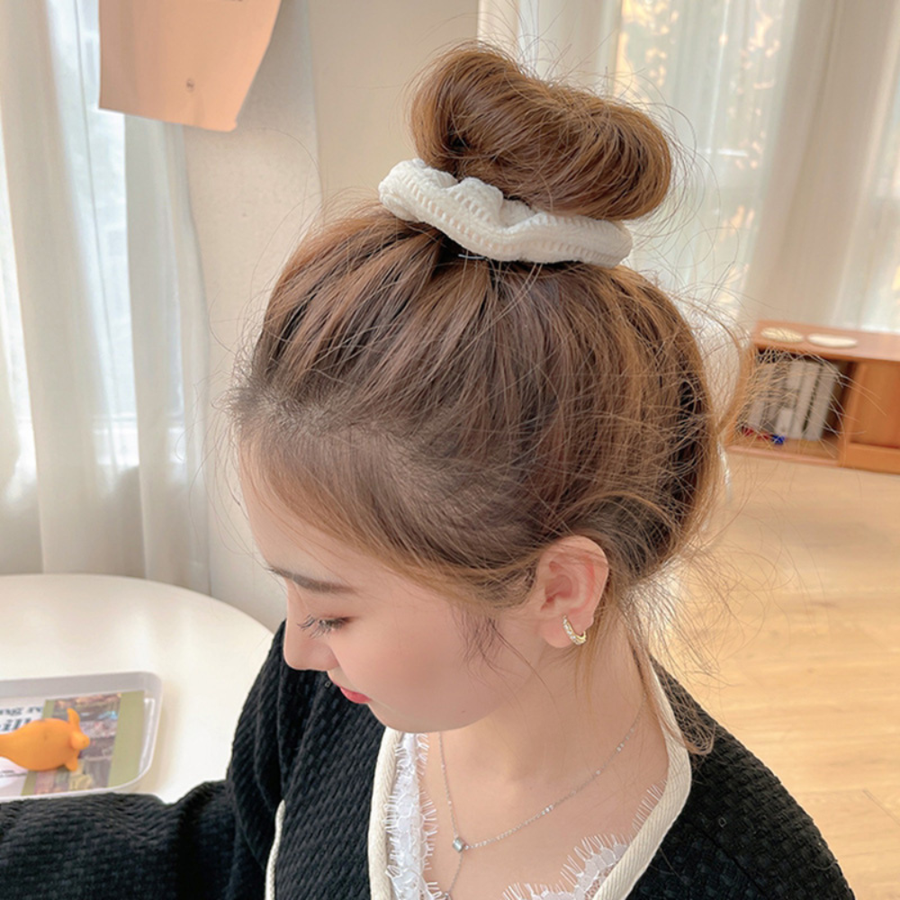 FUZZY HAIR SCRUNCHIES (7 PIECES BUNDLE) from Ashlen