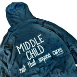 'MIDDLE' PAINTED HOODIE from Wren + Glory