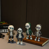 Skeleton Figurines from Moderny