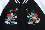 Frog Warrior Embroidery Jacket From Niepce Inc