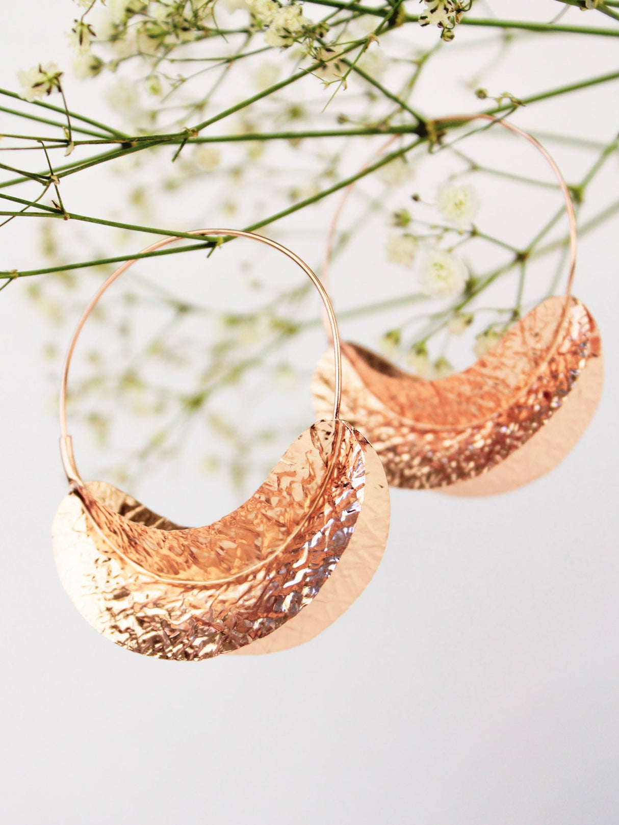 Astrid Statement Hoops from Ash & Rose