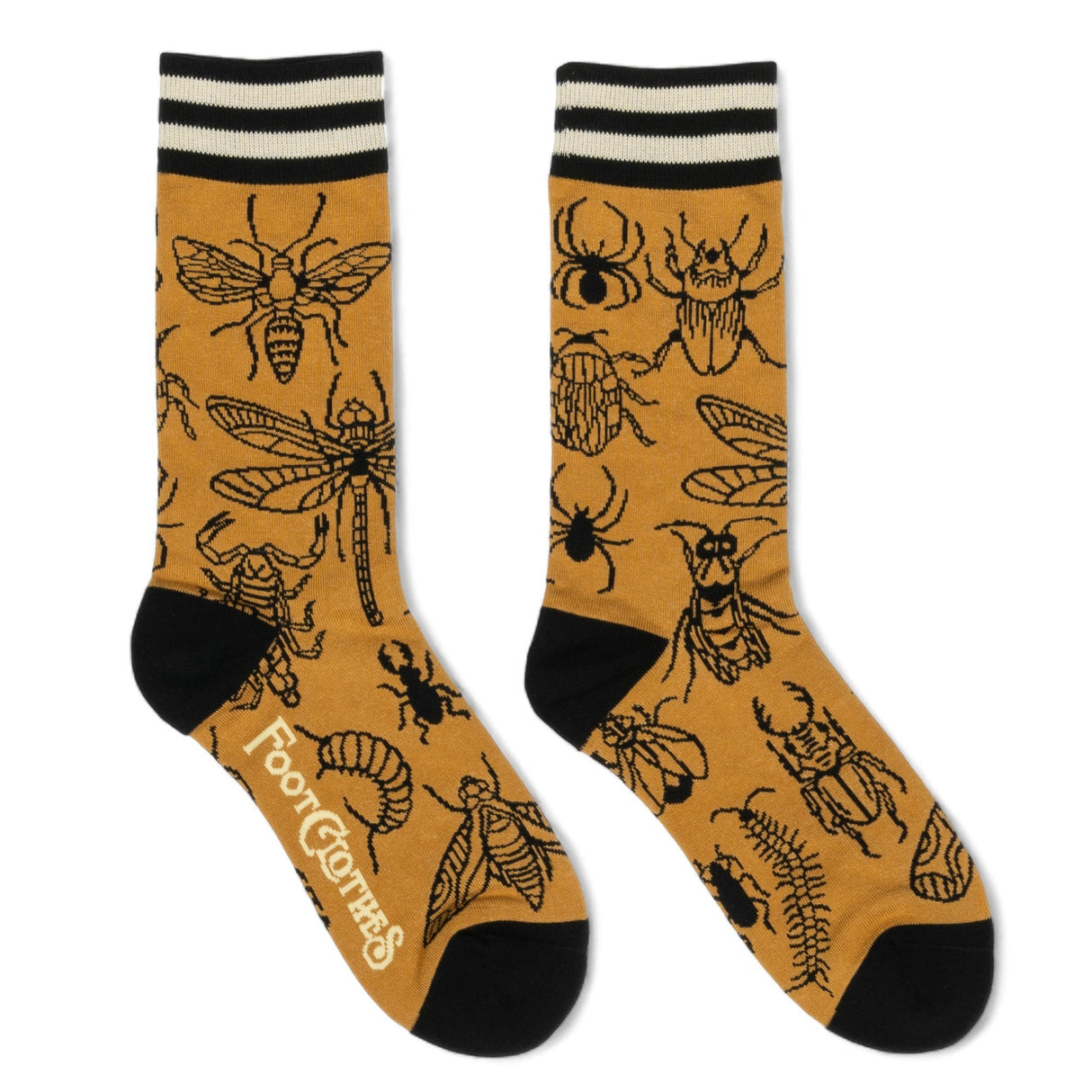Creepy Crawlies Crew Socks from FootClothes