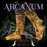 Creepy Crawlies Crew Socks from FootClothes