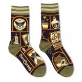 Cabinet of Curiosities Crew Socks from FootClothes