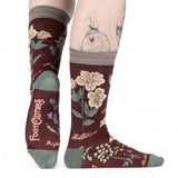 Baneful Botany Crew Socks from FootClothes