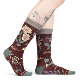 Baneful Botany Crew Socks from FootClothes
