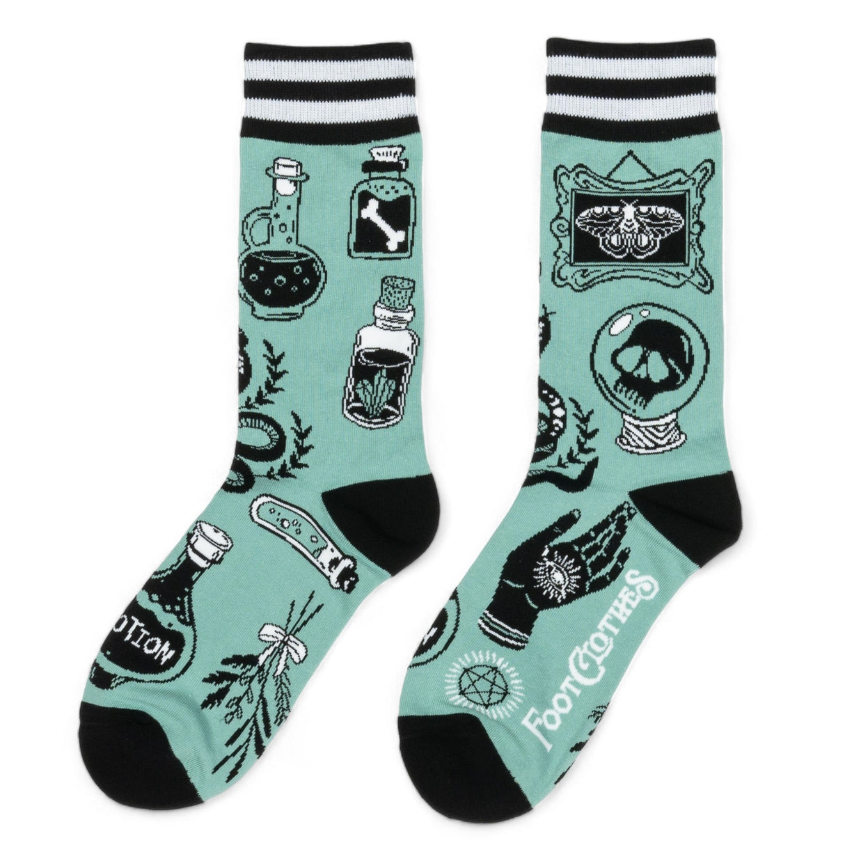Enchantmint Crew Socks from FootClothes