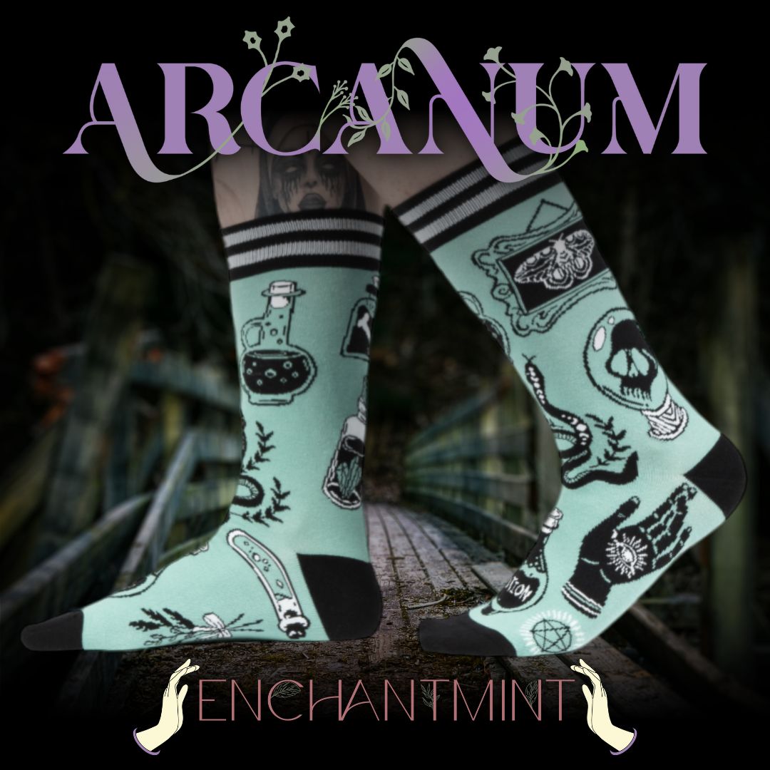 Enchantmint Crew Socks from FootClothes