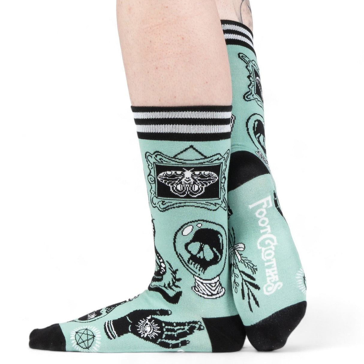 Enchantmint Crew Socks from FootClothes