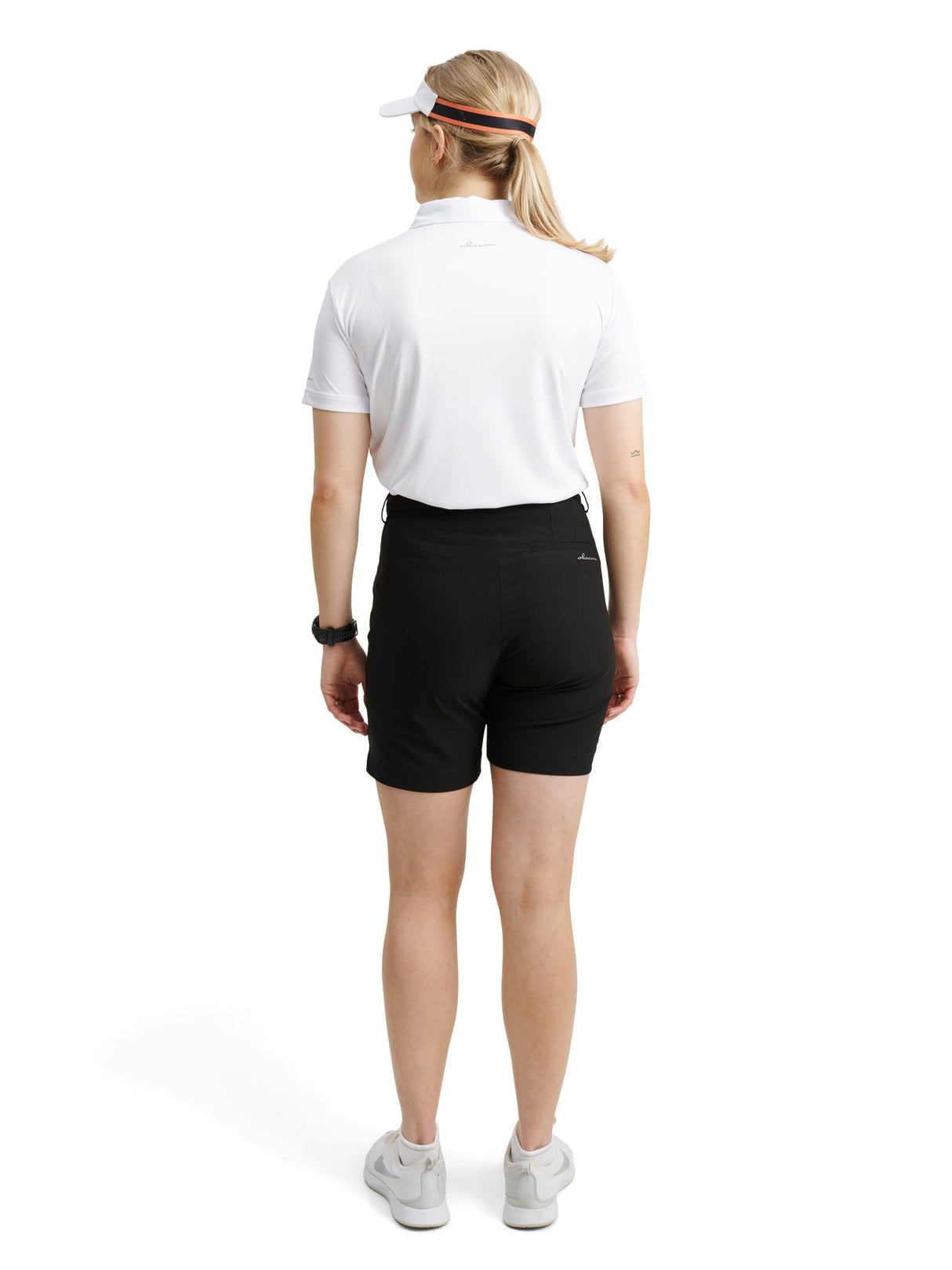 Women Cherry stripe polo from Abacus Sportswear US