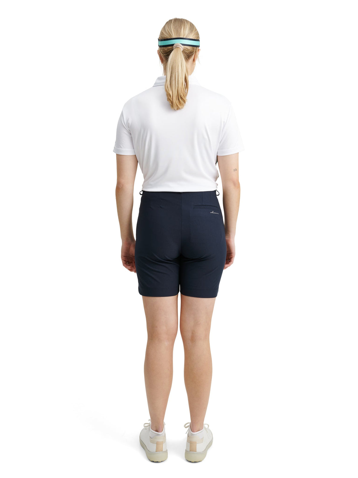Women Cherry stripe polo from Abacus Sportswear US
