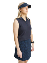 Women Pebble sleeveless Polo from Abacus Sportswear US