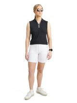 Women Pebble sleeveless Polo from Abacus Sportswear US
