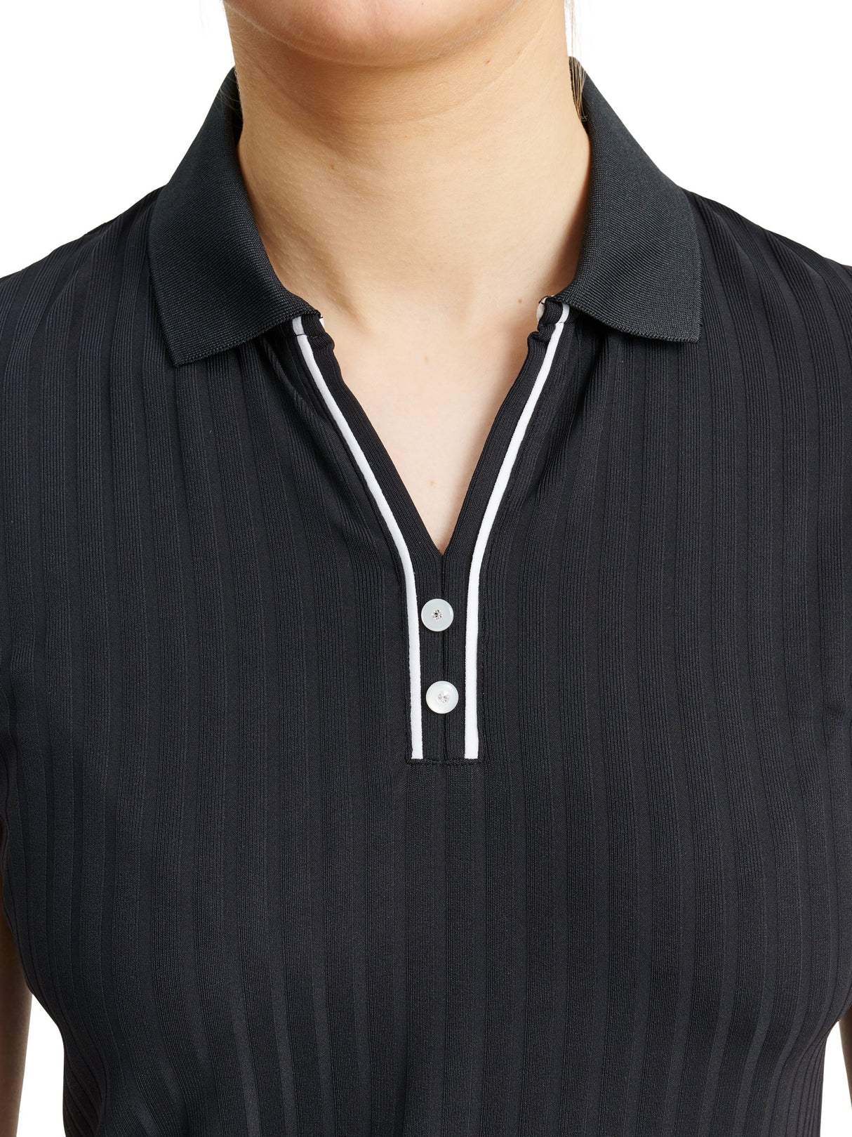 Women Pebble sleeveless Polo from Abacus Sportswear US