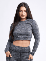 JupiterGear Long-Sleeve Crop Top from Jupiter Gear