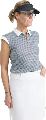 Women Lily sleeveless polo from Abacus Sportswear US