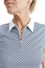 Women Lily sleeveless polo from Abacus Sportswear US