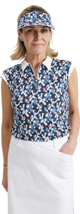 Women Lily sleeveless polo from Abacus Sportswear US