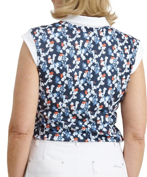 Women Lily sleeveless polo from Abacus Sportswear US