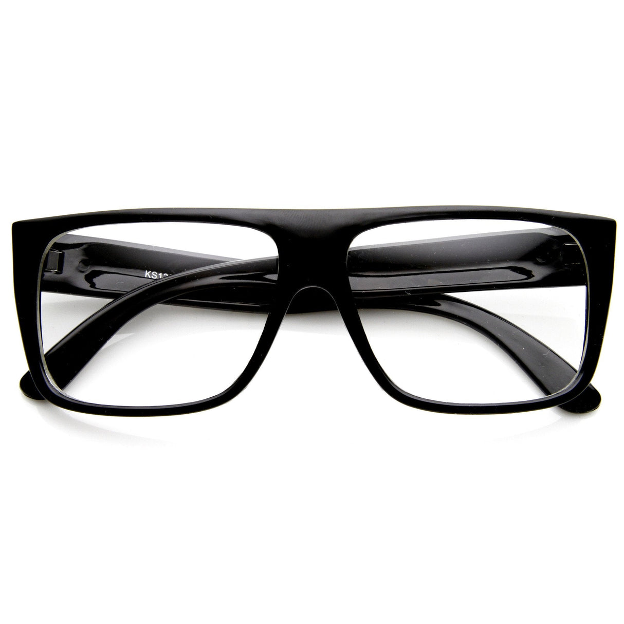 Flat Top Square Clear Lens Fashion Glasses 8807 from zeroUV