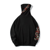 Flying Fire Dragon Embroidery Hoodie From Niepce Inc
