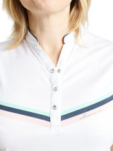 Women Simone Drycool Sleeveless Polo from Abacus Sportswear US