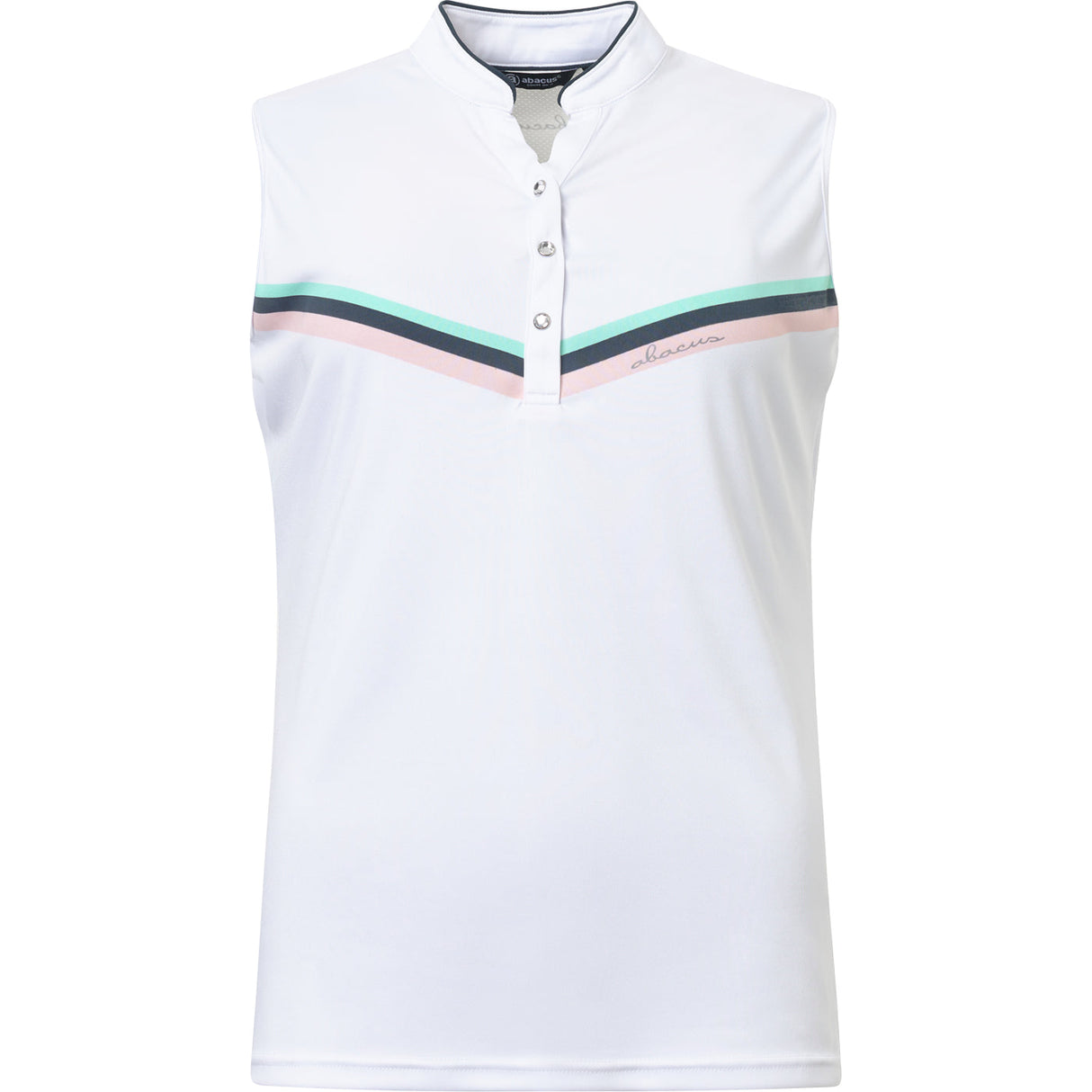 Women Simone Drycool Sleeveless Polo from Abacus Sportswear US