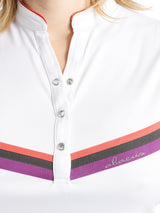 Women Simone Drycool Sleeveless Polo from Abacus Sportswear US