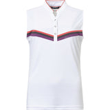 Women Simone Drycool Sleeveless Polo from Abacus Sportswear US