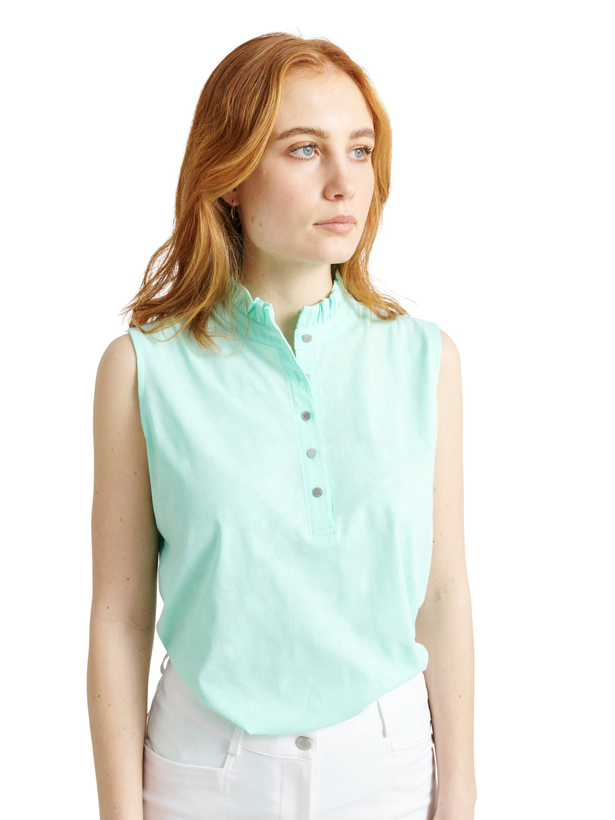 Women Mauna Sleeveless Polo from Abacus Sportswear US