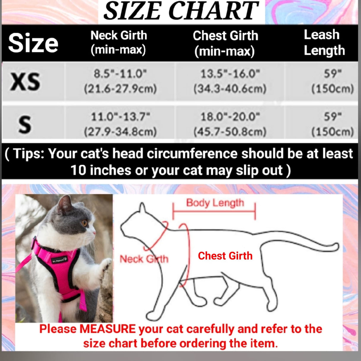 Mr. Peanut's PurrTrek Reflective Cat Harness with Matching Leash from Mr. Peanut's Pet Carriers