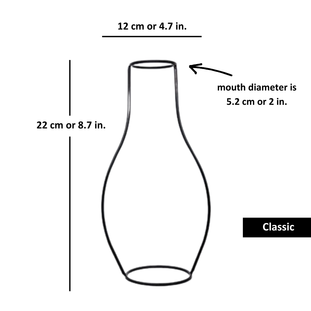 Iron Line Table Vase from Moderny