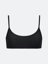 SONOMA SCOOP NECK BIKINI TOP - BLACK from ELYSIIAN