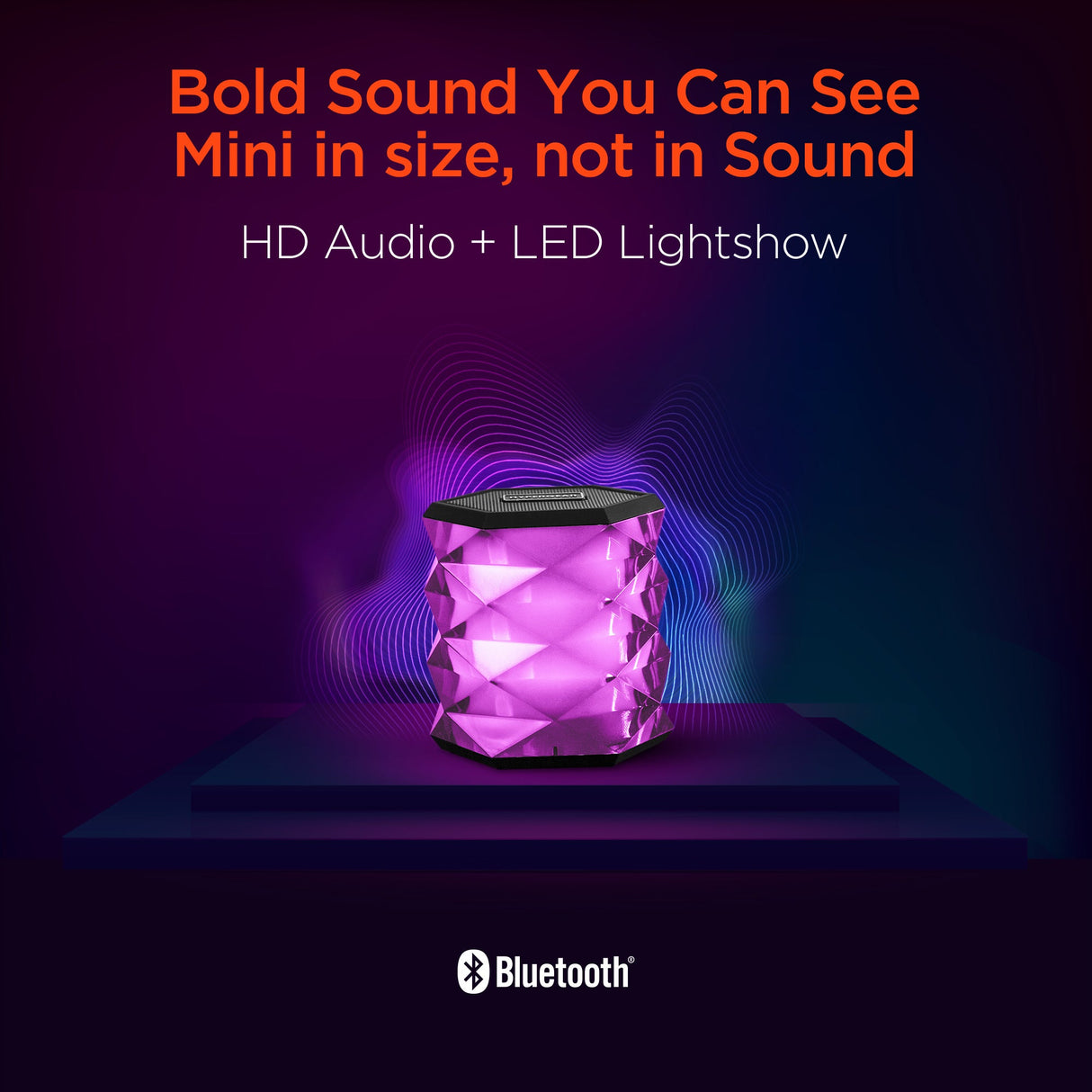 HyperGear LYTE Mini Wireless LED Speaker from Jupiter Gear Home