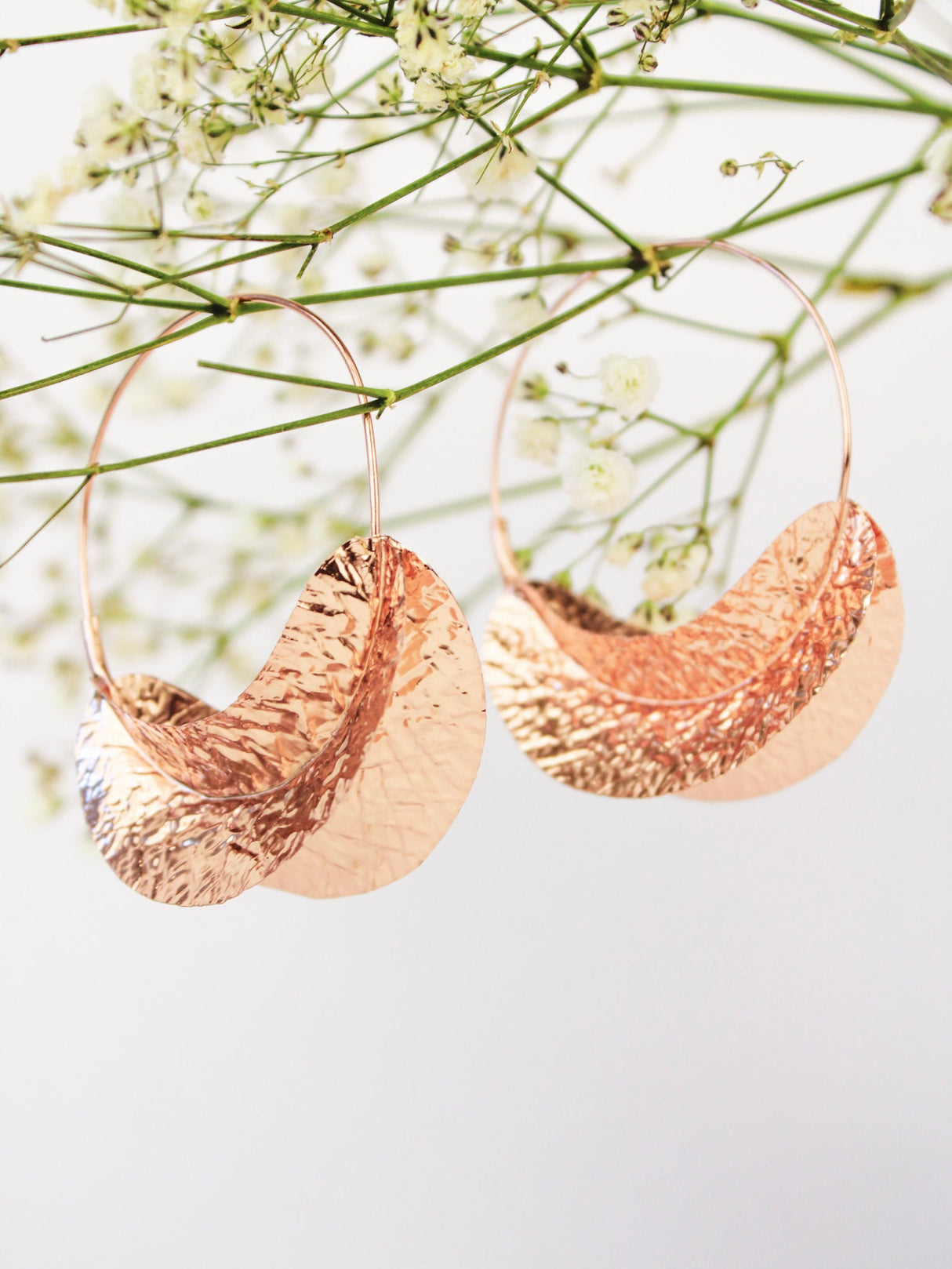 Astrid Statement Hoops from Ash & Rose