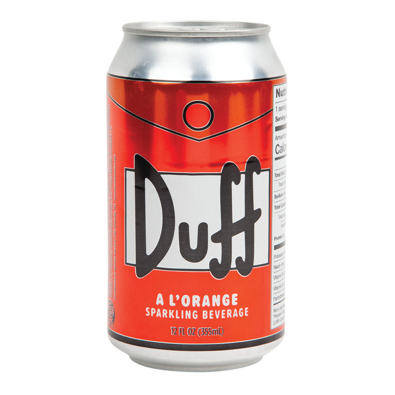 Duff Sparkling Orange Soda, Boston America (12oz) 6-PackPETEZ POP WHOLESALE