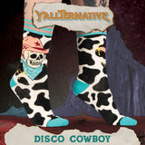 Disco Cowboy Crew Socks from FootClothes